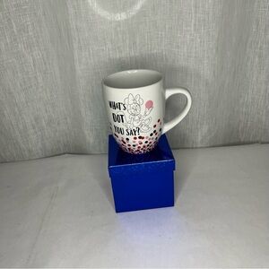 Minnie Mouse dot coffee cup!